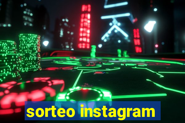 sorteo instagram