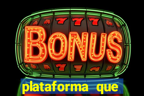 plataforma que deposita 5 reais