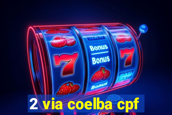 2 via coelba cpf