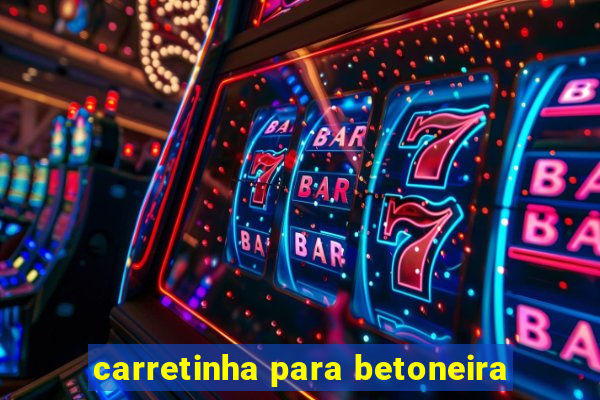 carretinha para betoneira