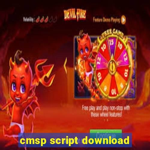 cmsp script download