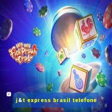 j&t express brasil telefone