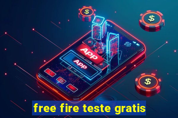 free fire teste gratis