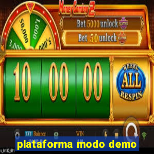 plataforma modo demo