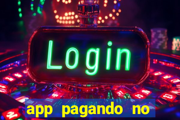 app pagando no cadastro via pix