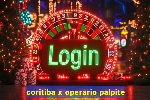 coritiba x operario palpite