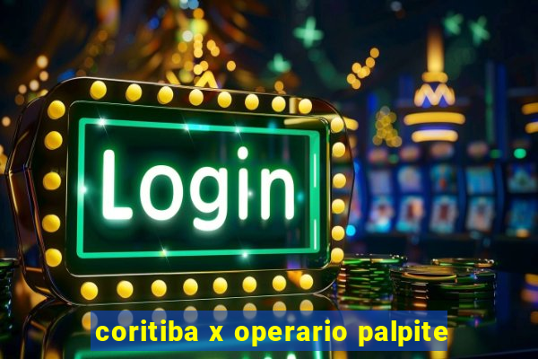 coritiba x operario palpite