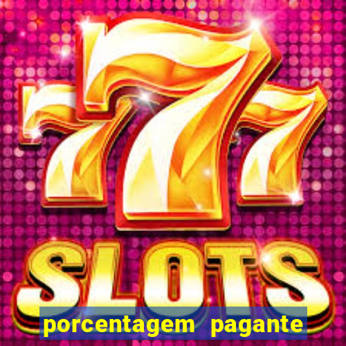 porcentagem pagante slots pg