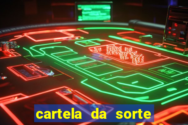 cartela da sorte time de futebol que mais saem