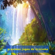 proximos jogos do criciuma