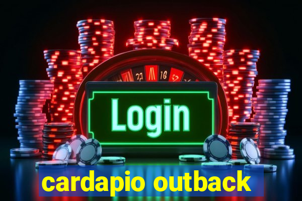 cardapio outback