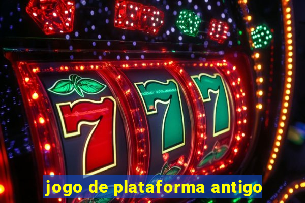 jogo de plataforma antigo