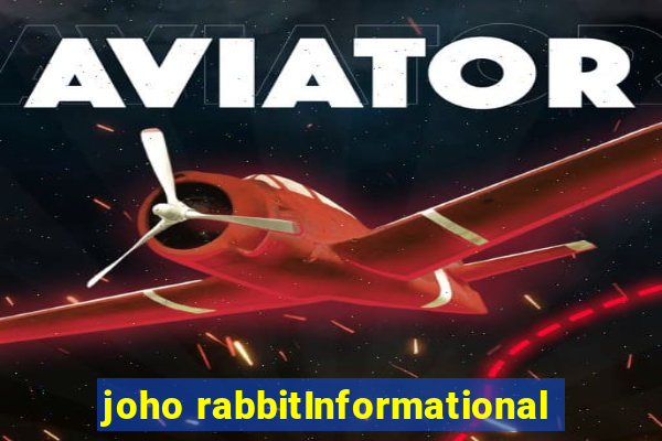 joho rabbitInformational