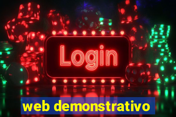 web demonstrativo