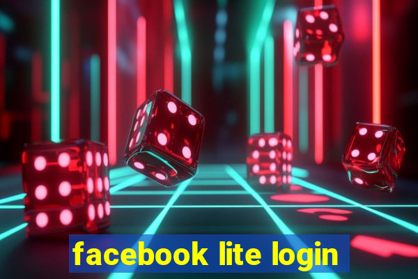 facebook lite login