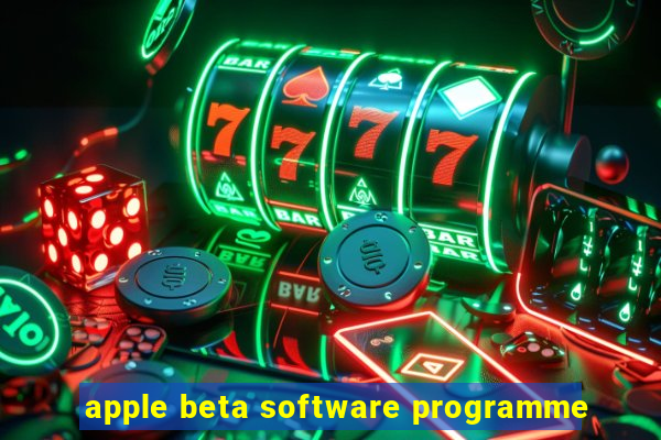 apple beta software programme