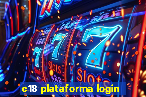 c18 plataforma login