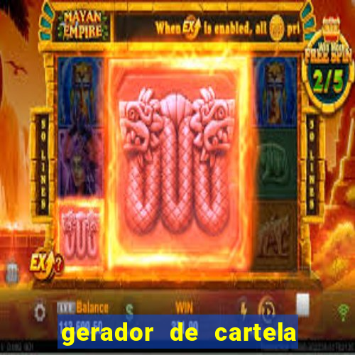 gerador de cartela de bingo