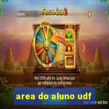 area do aluno udf