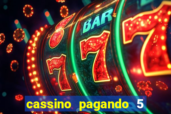 cassino pagando 5 reais no cadastro