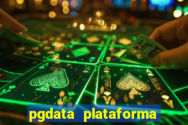 pgdata plataforma de jogos