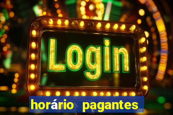 horário pagantes do fortune tiger