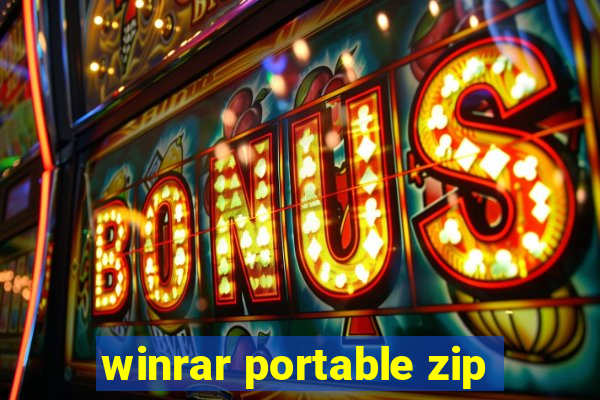 winrar portable zip