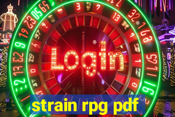 strain rpg pdf