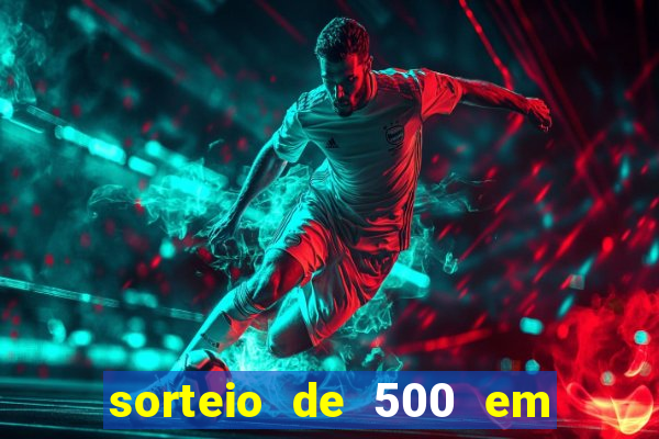 sorteio de 500 em cash toda segunda feira novibet