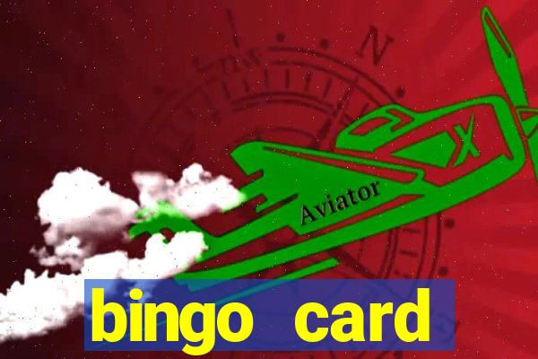 bingo card generator with pictures