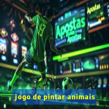 jogo de pintar animais