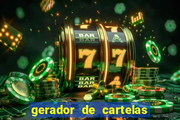 gerador de cartelas de bingo 1 a 99