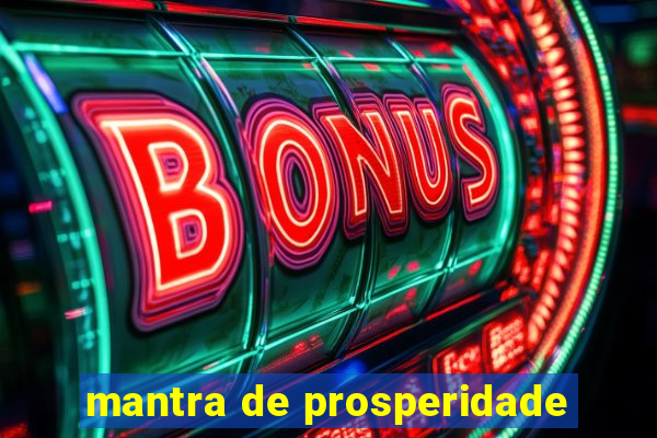 mantra de prosperidade