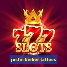 justin bieber tattoos