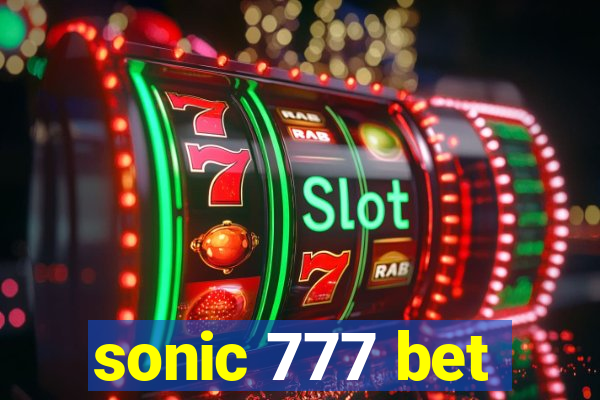 sonic 777 bet