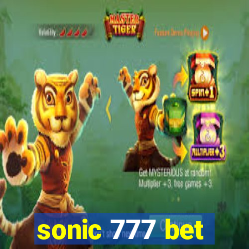 sonic 777 bet