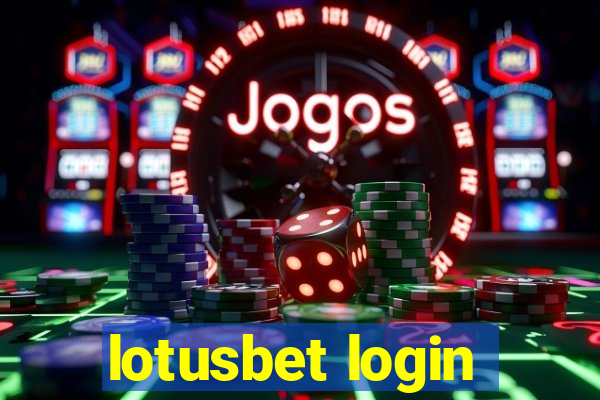 lotusbet login