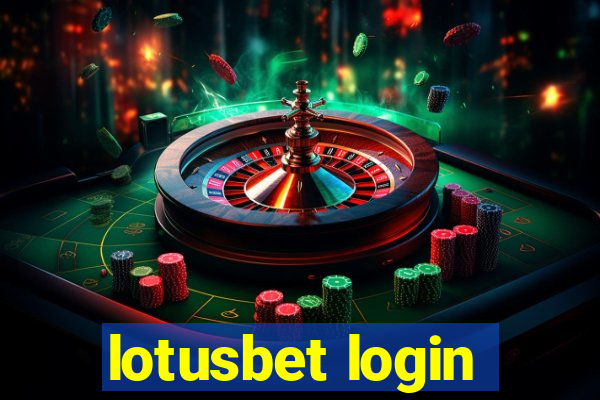 lotusbet login