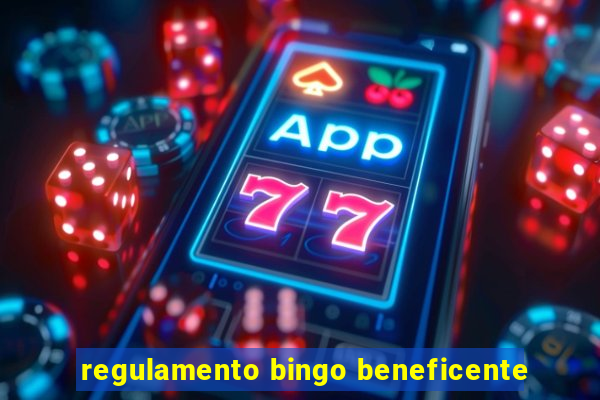 regulamento bingo beneficente