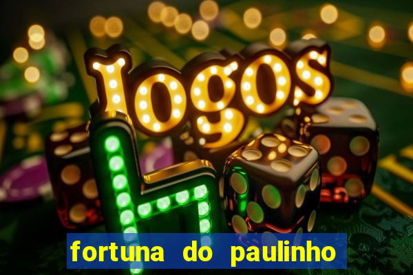 fortuna do paulinho do roupa nova