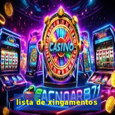 lista de xingamentos