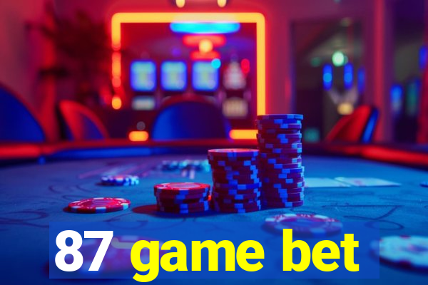 87 game bet