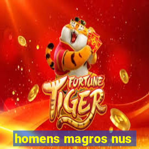 homens magros nus