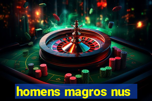 homens magros nus