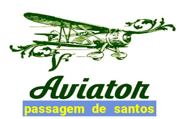 passagem de santos para guarulhos aeroporto