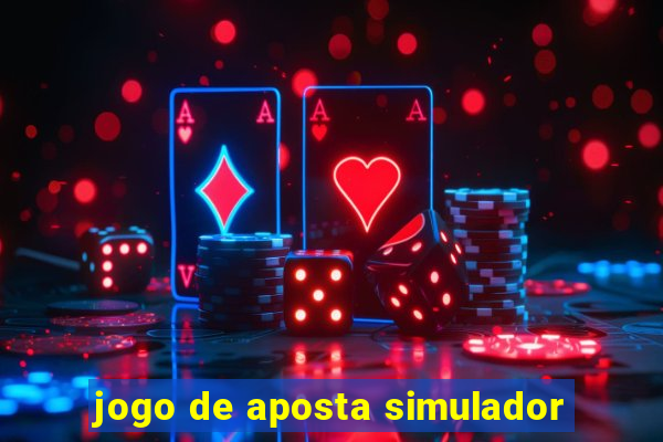 jogo de aposta simulador