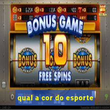 qual a cor do esporte