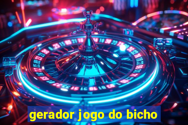 gerador jogo do bicho