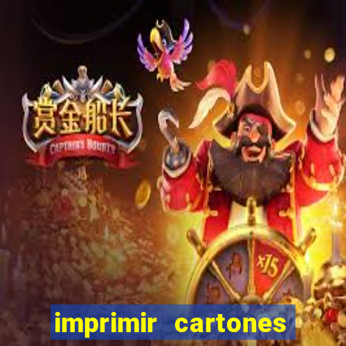 imprimir cartones de bingo