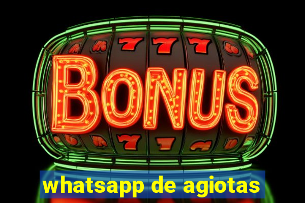 whatsapp de agiotas